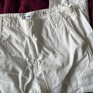 Re/Done Classic White Cargo Denim